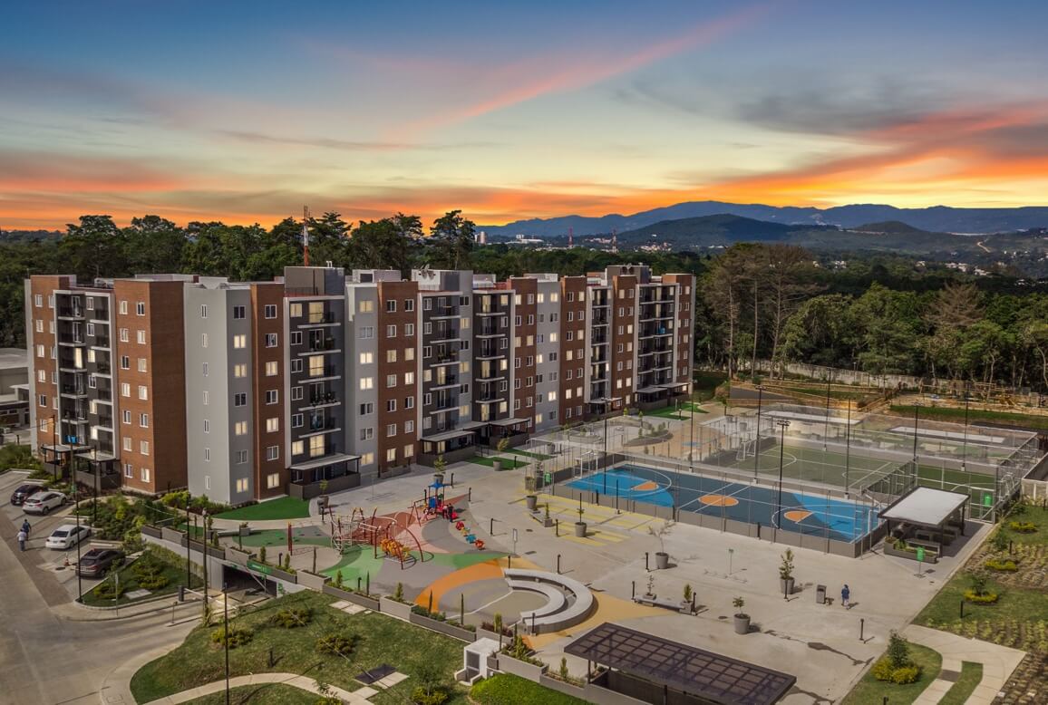 Apartamento en venta en Parque San Angel, zona 2, apto en venta, se vende, apto, apartamento, parque, piscina, amenidades, mappi, gpi, encuentra 24, camara de corredores, inmuebles 180