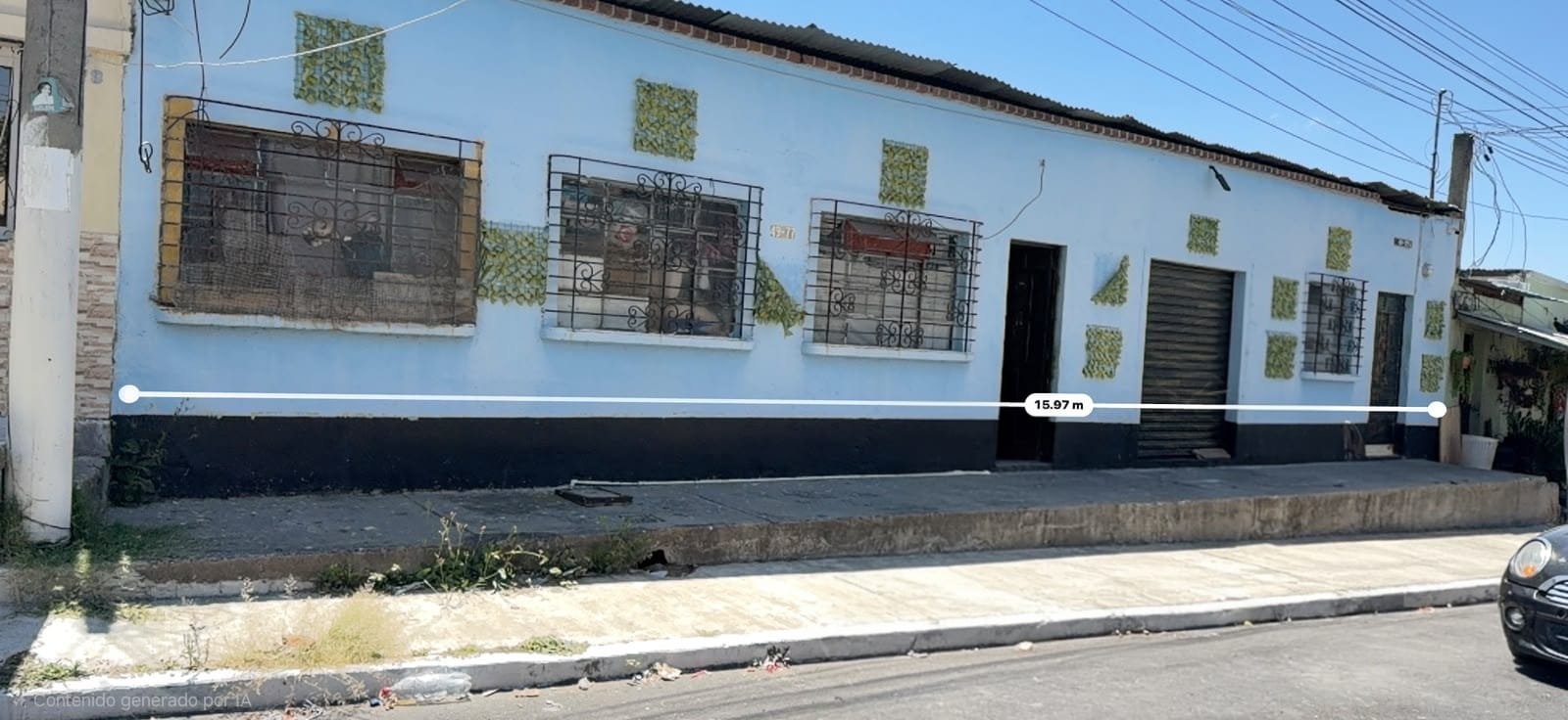 Amplia casa en venta para demoler, Colonia Castañas, zona 11 de Villa Nueva, aguilar batres, el trebol, hospital roosevelt, en venta, inmuebles 180